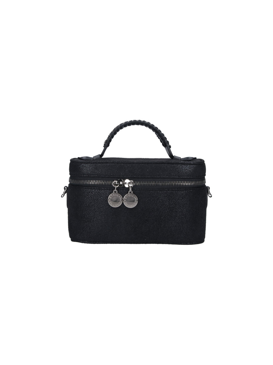 Stella McCartney 100% polyester mini bag in black
