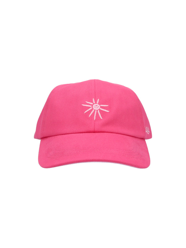 Paul Smith 987DT 100% Cotton baseball cap in pink