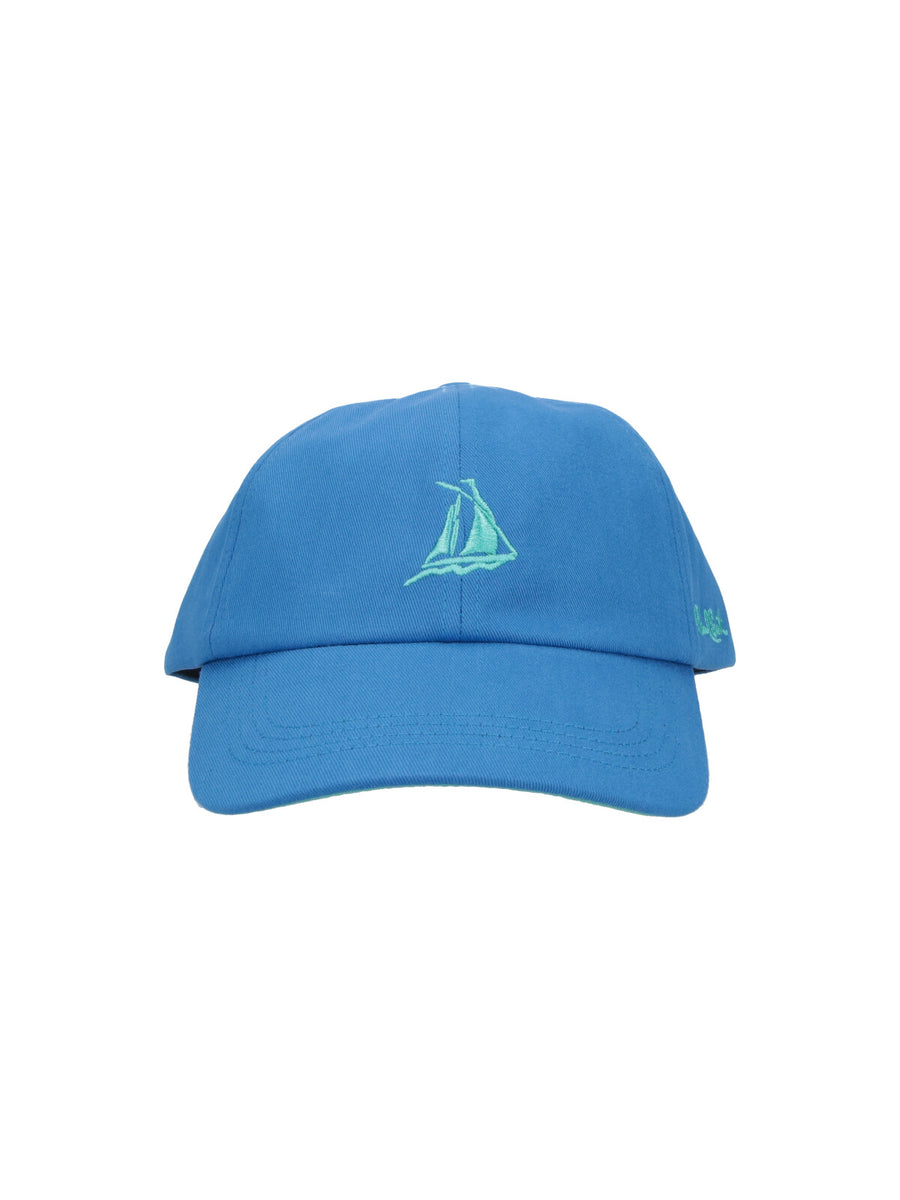Paul Smith 987DT 100% Cotton baseball cap in blue