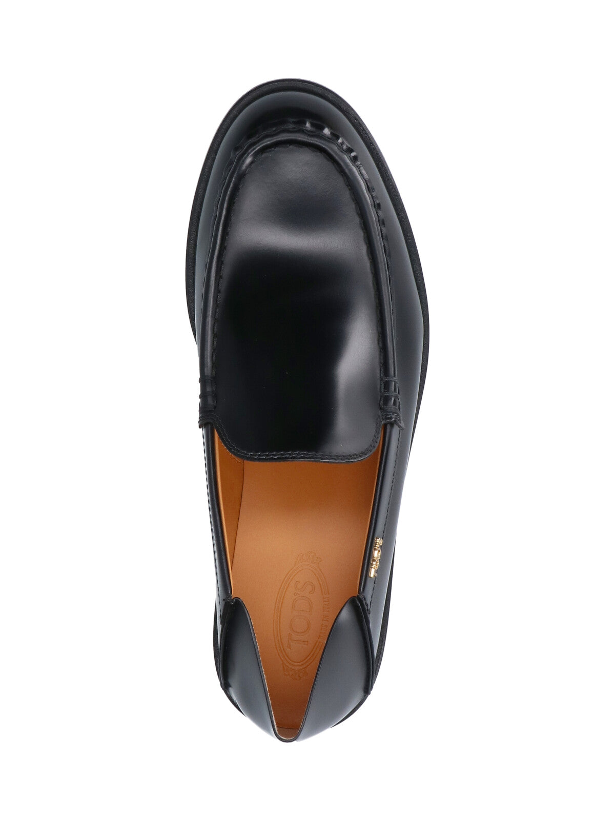 Tods Flat shoes Black Outer: Calf Leather