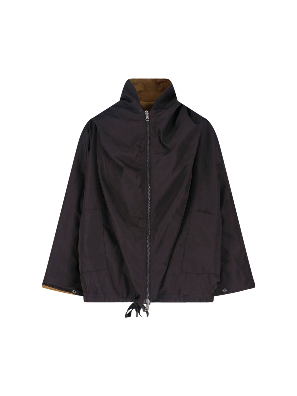 Kimono Rain Jackets Brown Polyamide