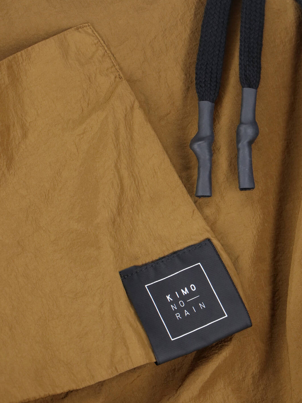 Kimono Rain Jackets Brown Polyamide