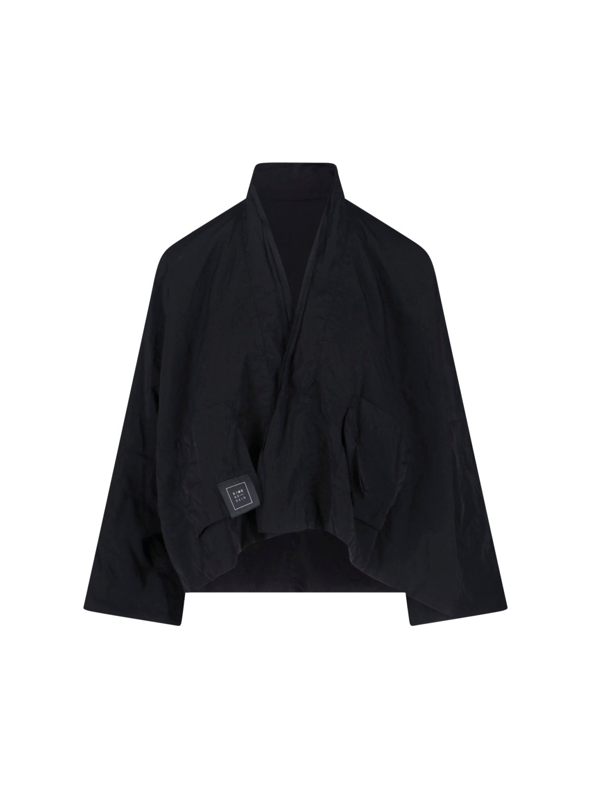 Kimono Rain Jackets Black Polyamide