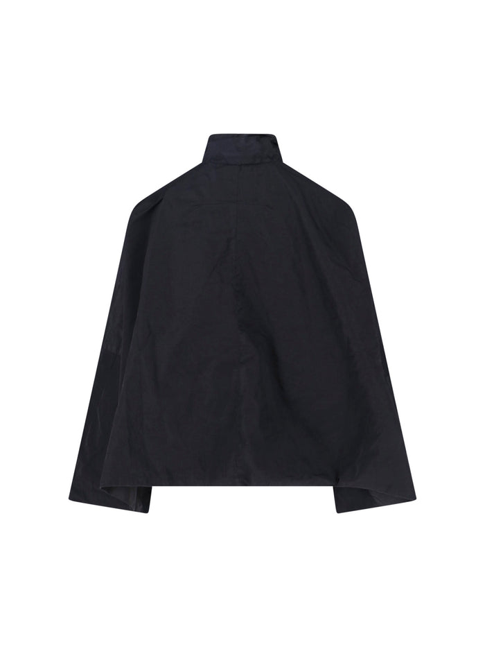 Kimono Rain Jackets Black Polyamide
