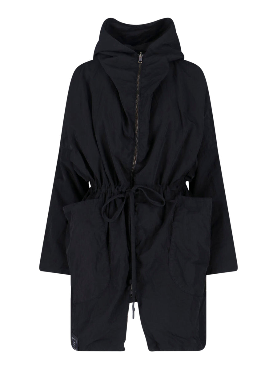 Kimono Rain 100% polyamide raincoat in black
