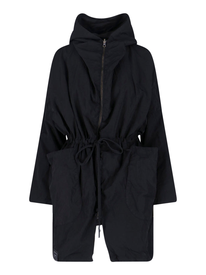 Kimono Rain Jackets Black Polyamide
