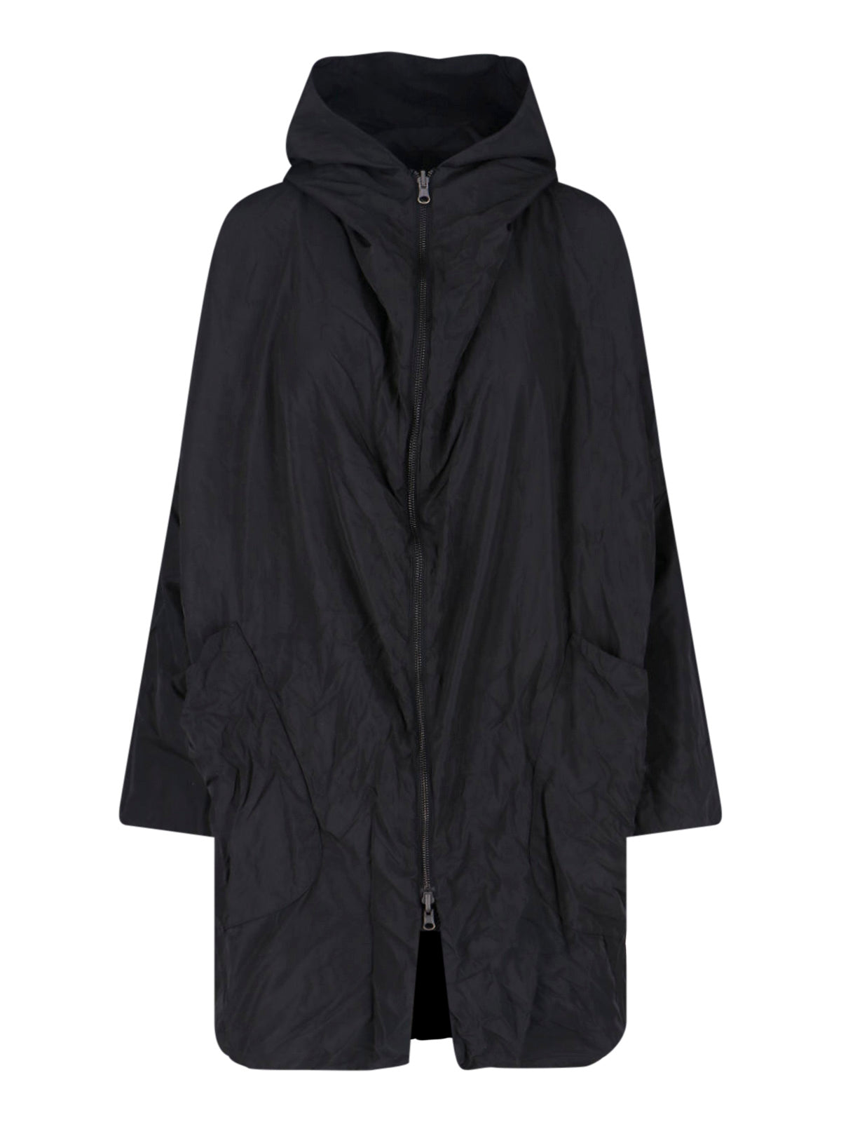 Kimono Rain Jackets Black Polyamide