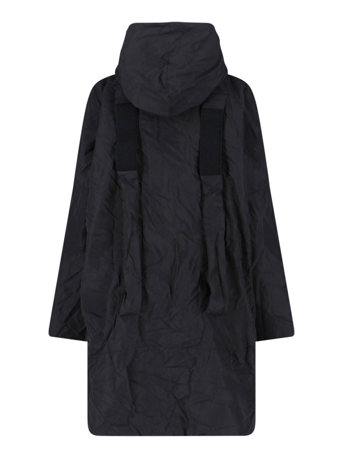 Kimono Rain Jackets Black Polyamide