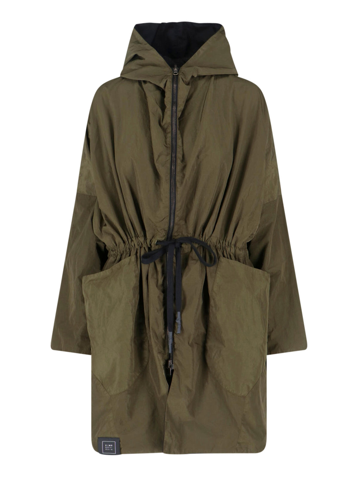 Kimono Rain Jackets Green Polyamide