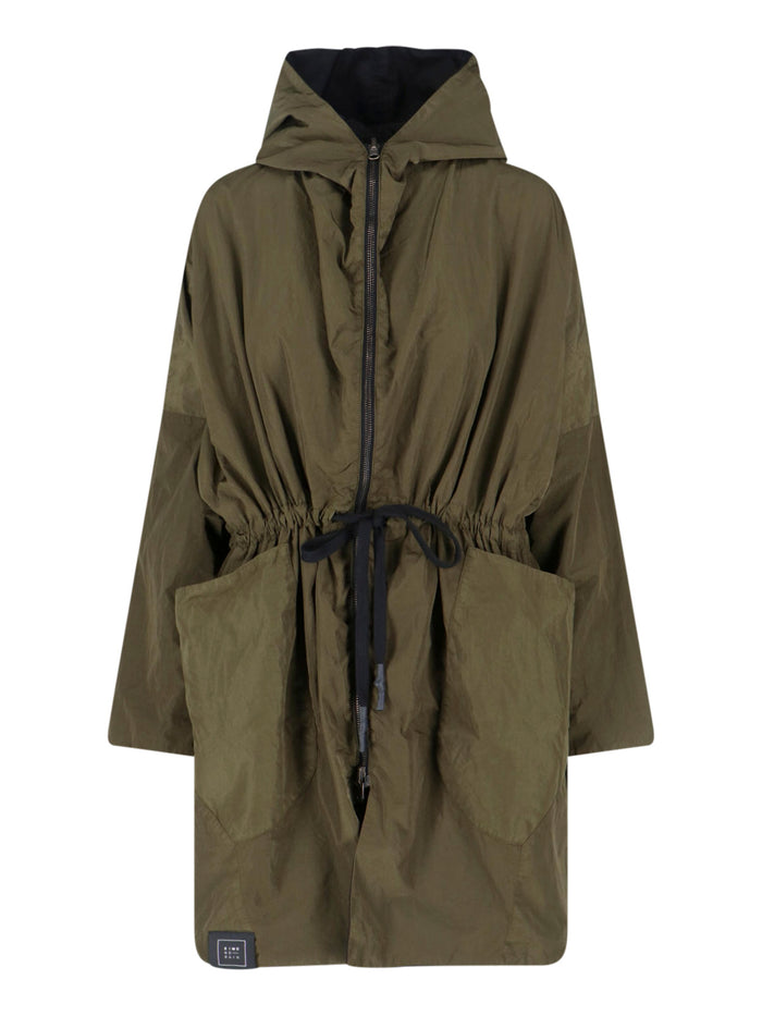 Kimono Rain Jackets Green Polyamide