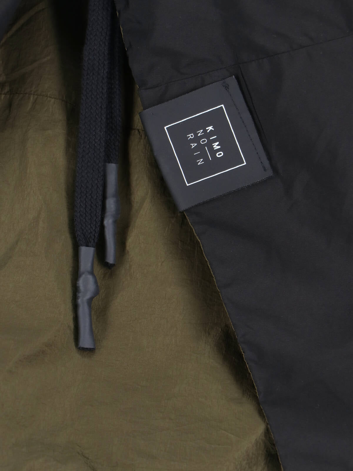 Kimono Rain Jackets Green Polyamide