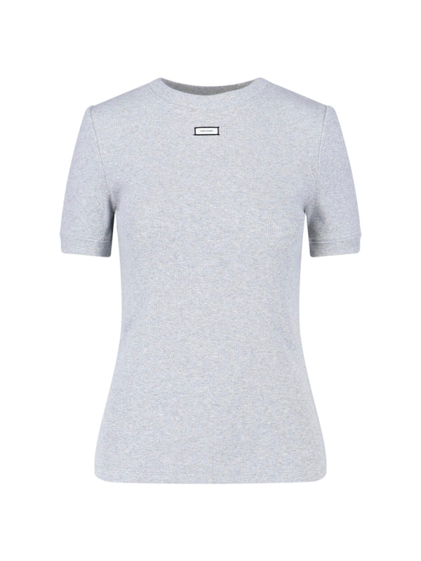Entire Studios 93% cotton t-shirt in gray