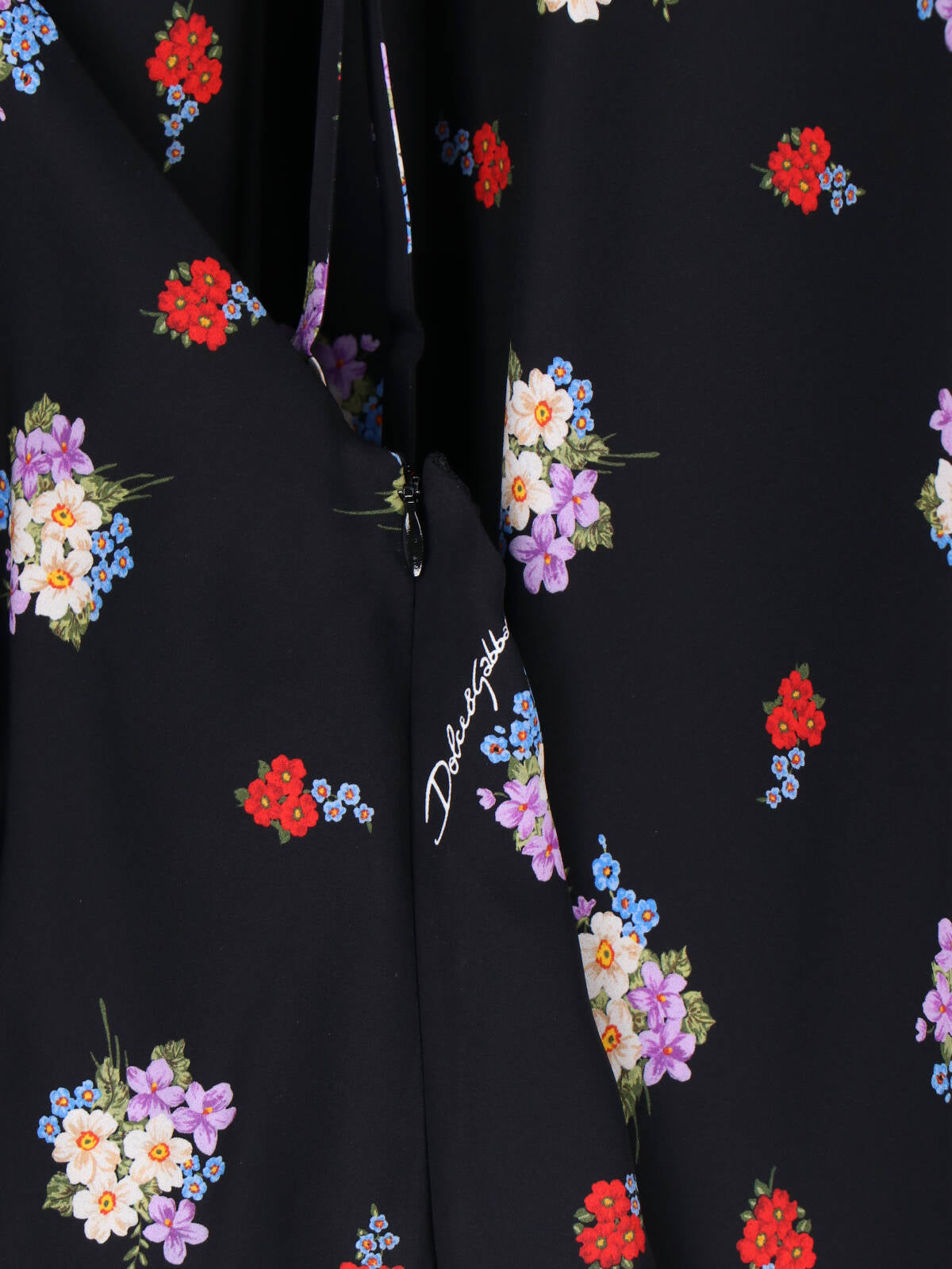Dolce & Gabbana Dresses Black Silk