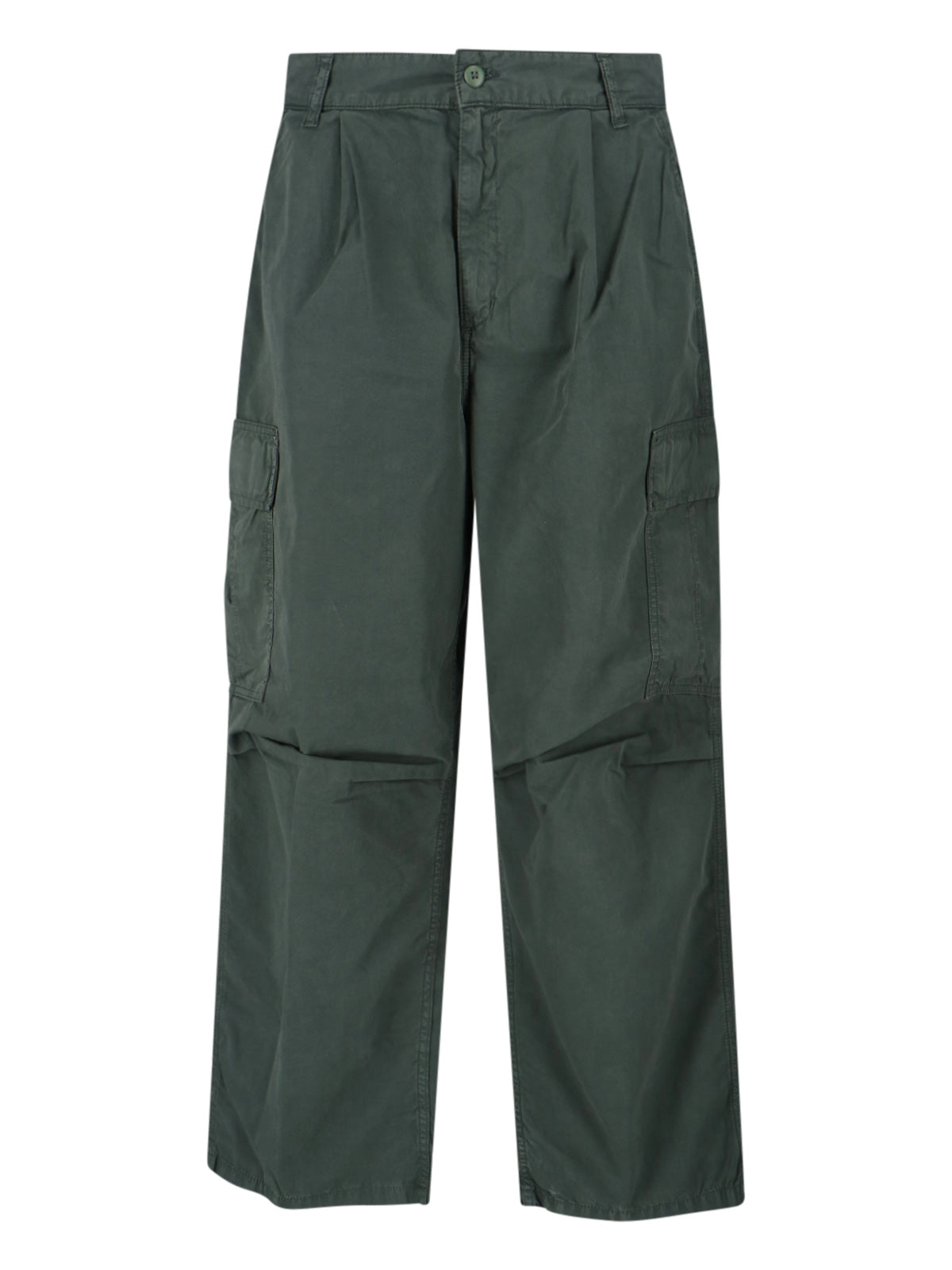 Carhartt WIP Trousers Green Organic Cotton