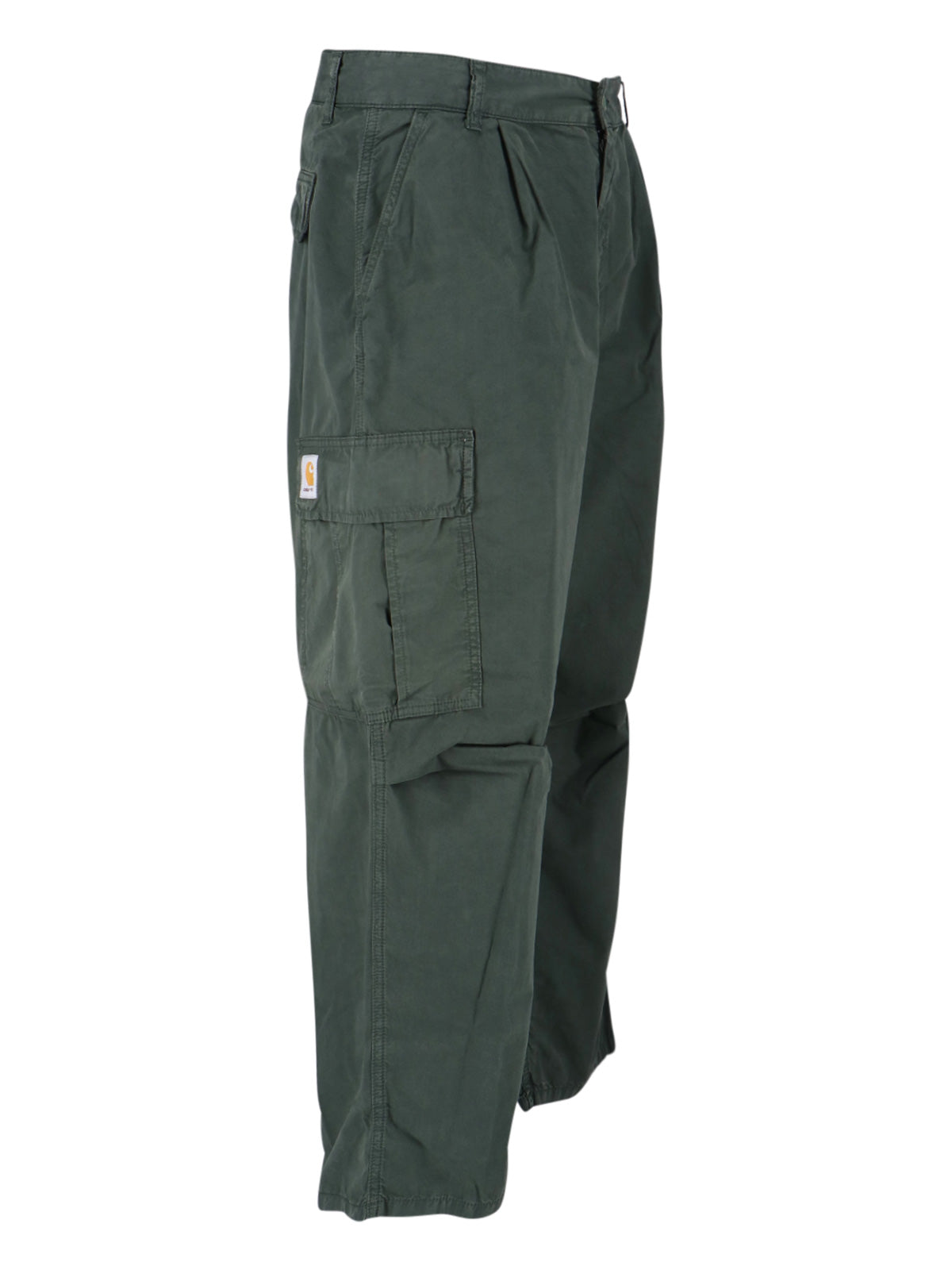 Carhartt WIP Trousers Green Organic Cotton