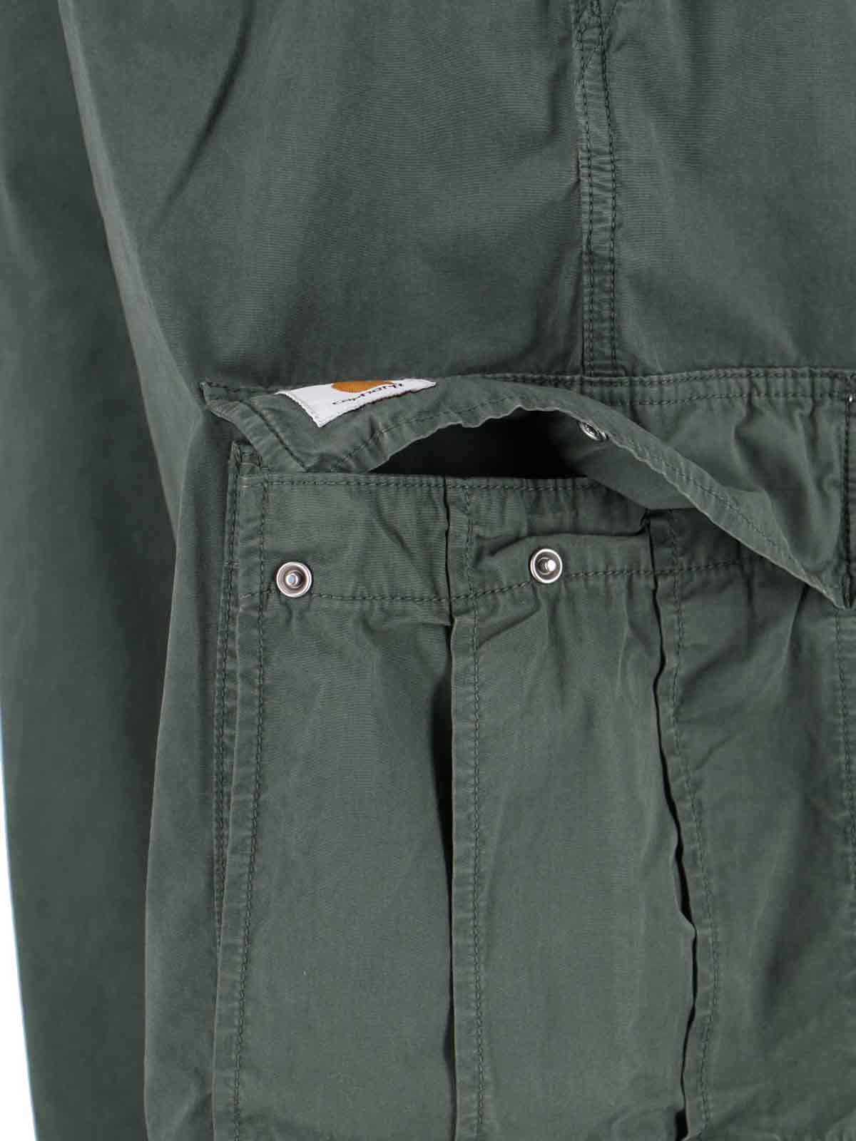 Carhartt WIP Trousers Green Organic Cotton