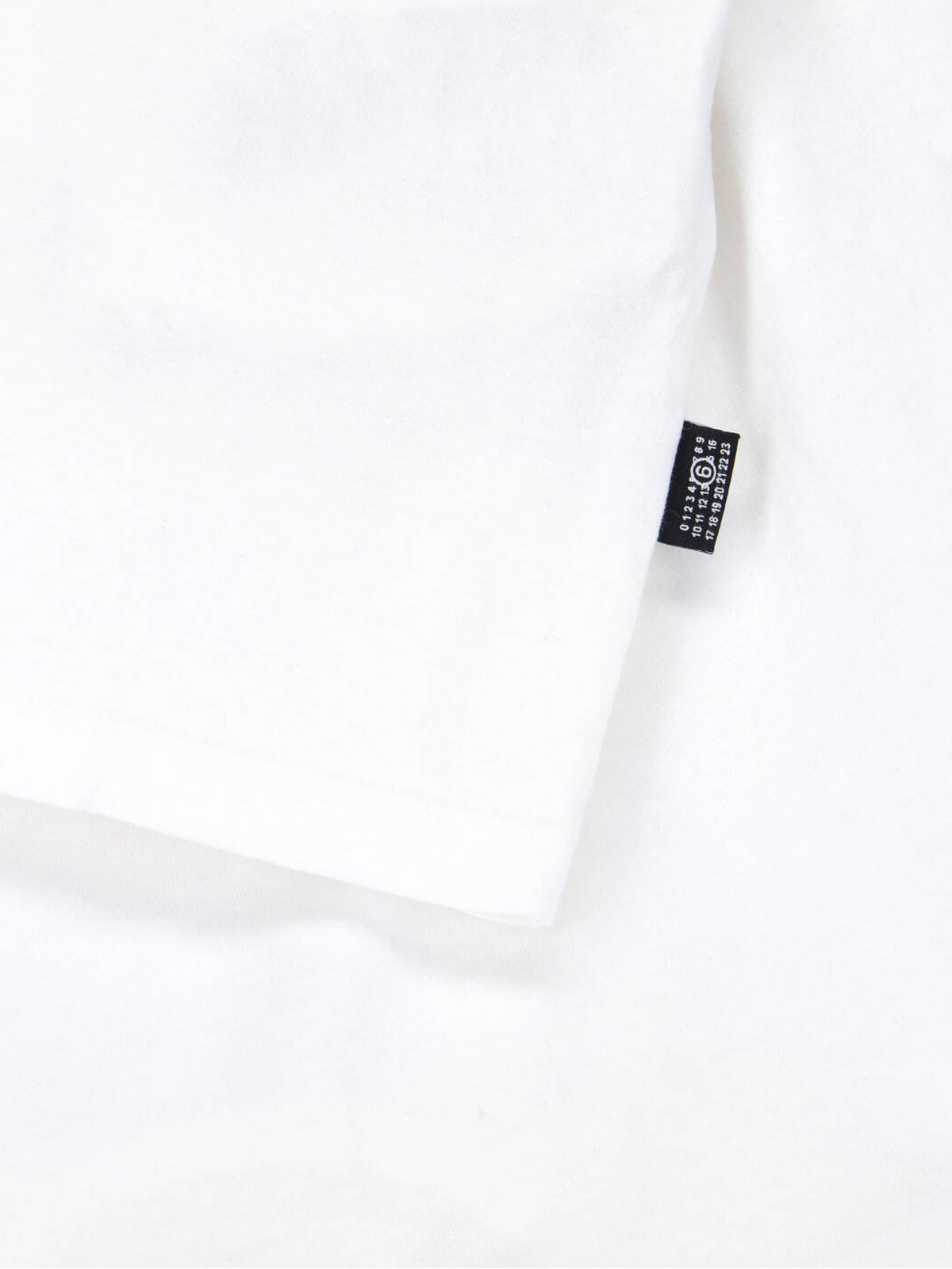 MM6 Maison Margiela T-shirts and Polos White Cotton