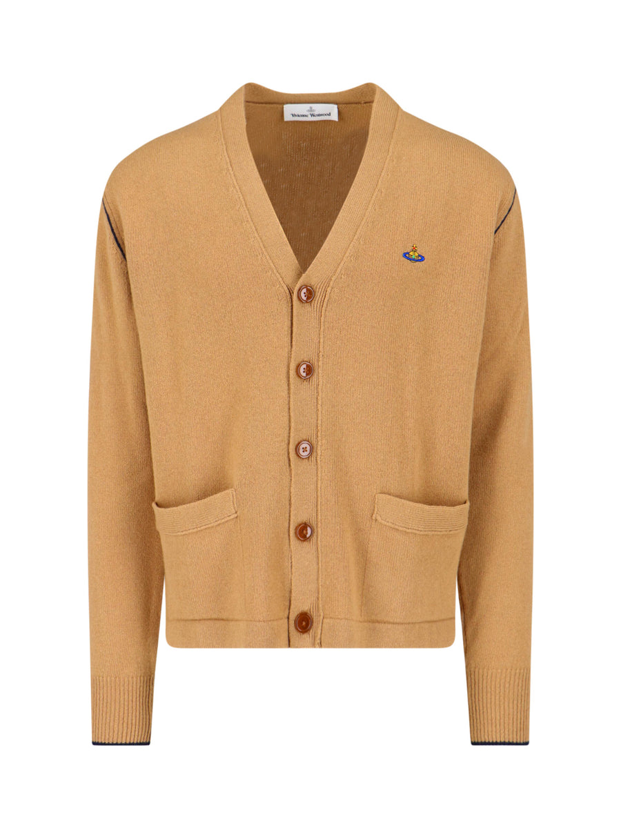 Vivienne Westwood 90% wool cardigan in camel