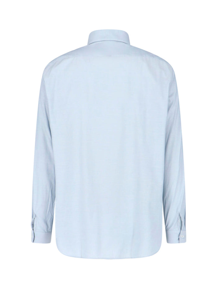 Lardini Shirts Blue Cotton