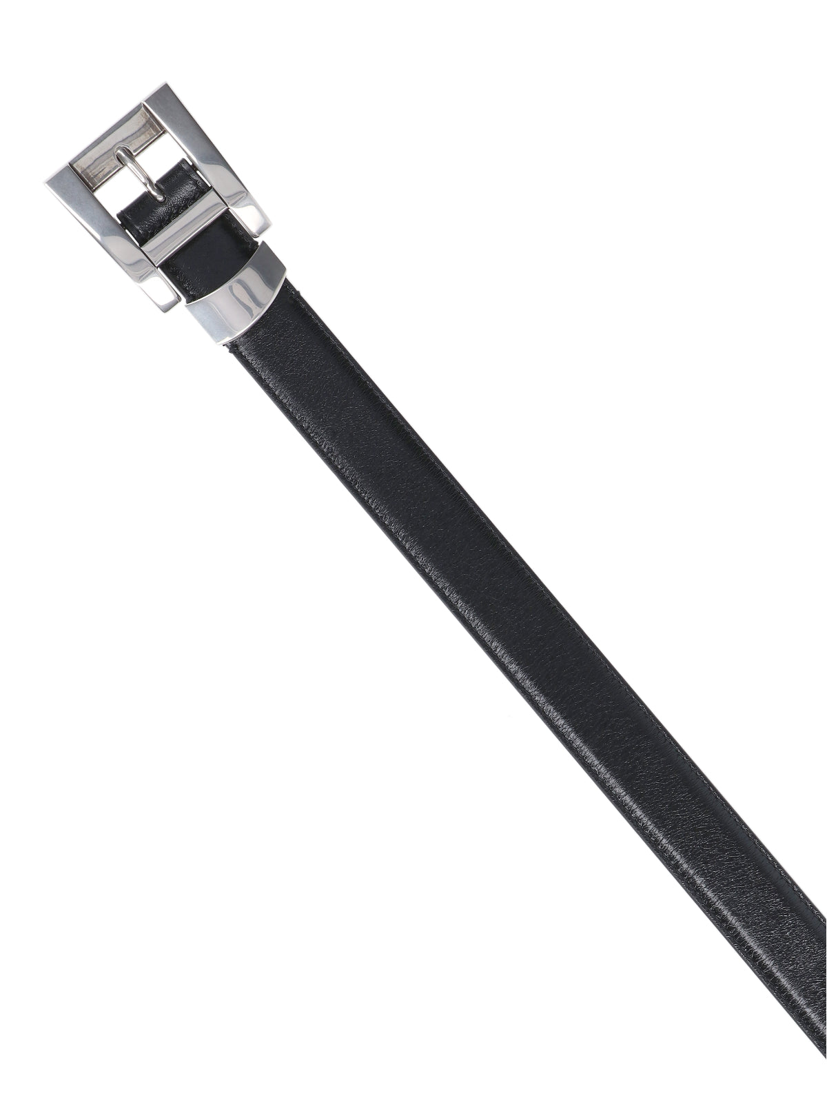 Versace Belts Black Calf Leather