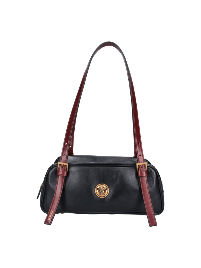 Versace Bags Black Lamb Leather