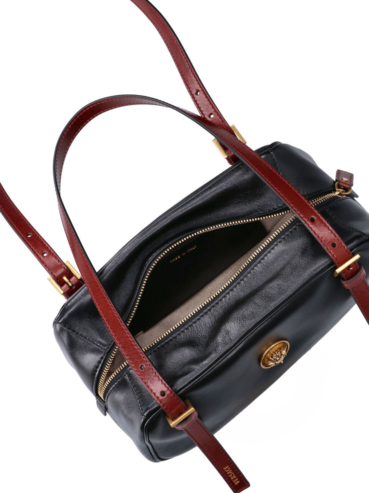 Versace Bags Black Lamb Leather