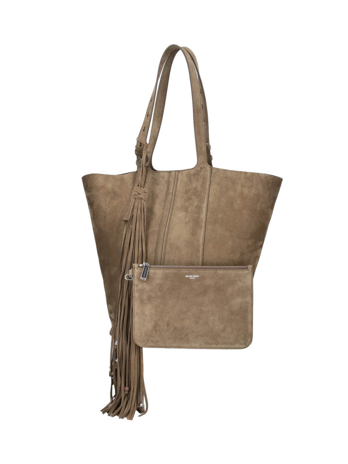 Golden Goose Bags Green Cow Leather