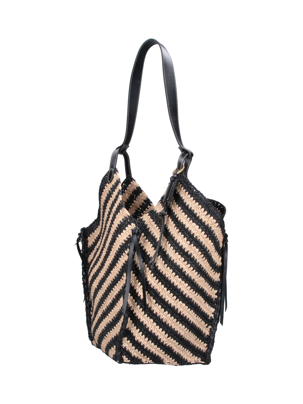 Isabel Marant Bags Black Main Material: Raphia