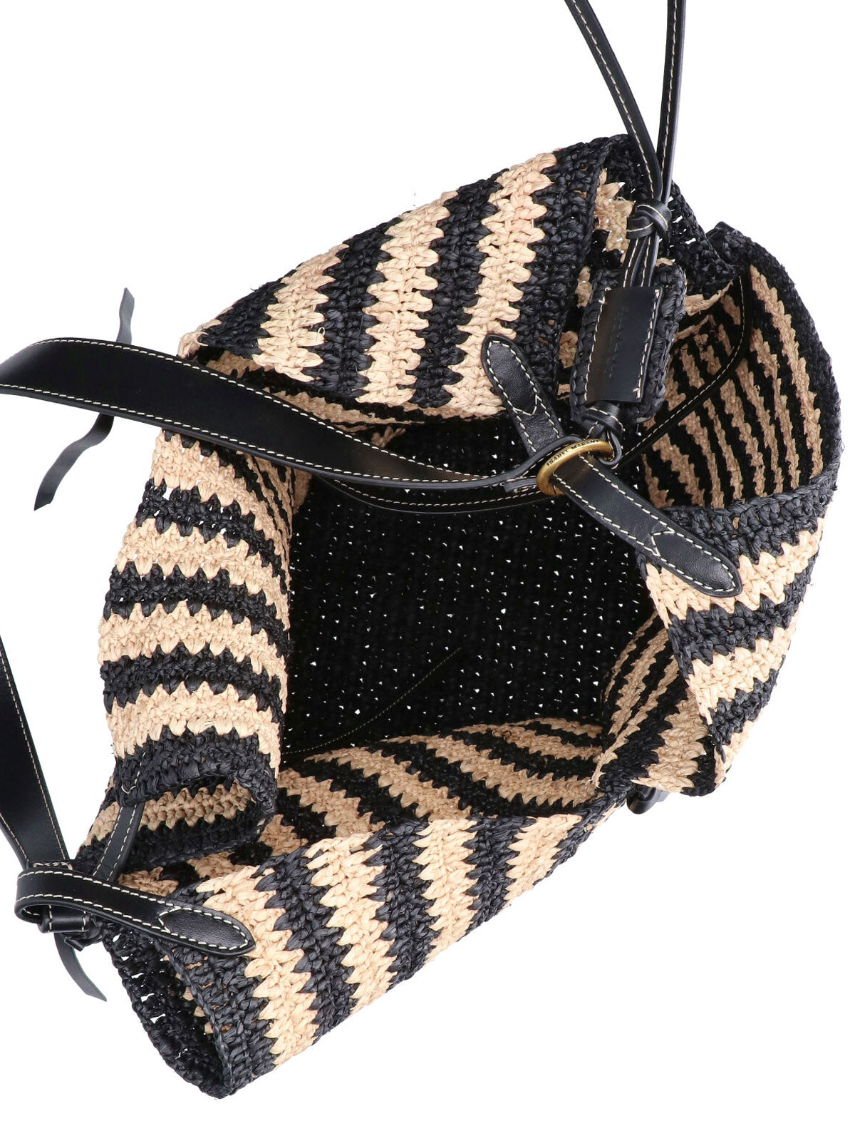 Isabel Marant Bags Black Main Material: Raphia