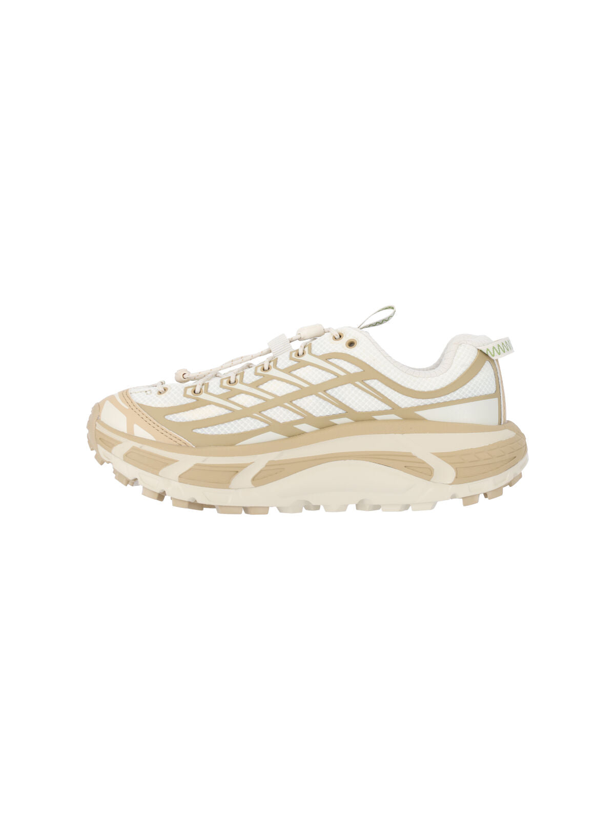 HOKA Sneakers Green Leather