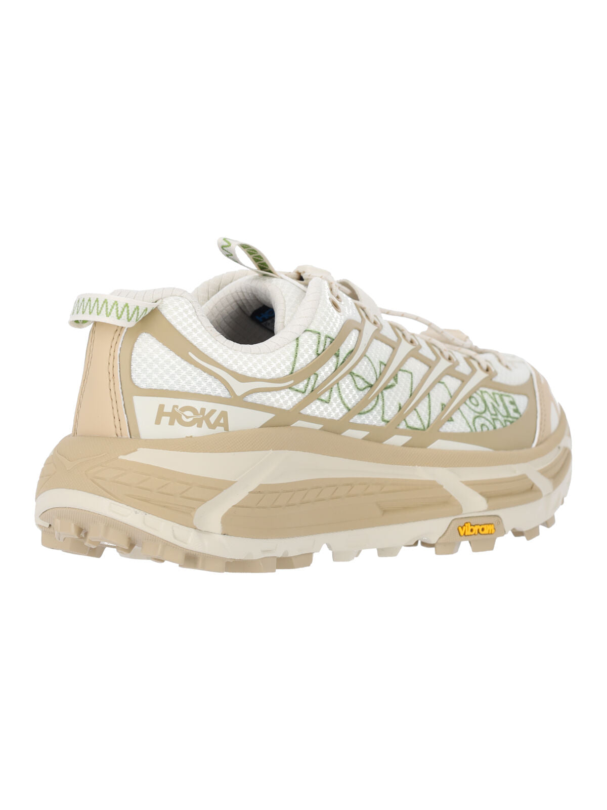 HOKA Sneakers Green Leather