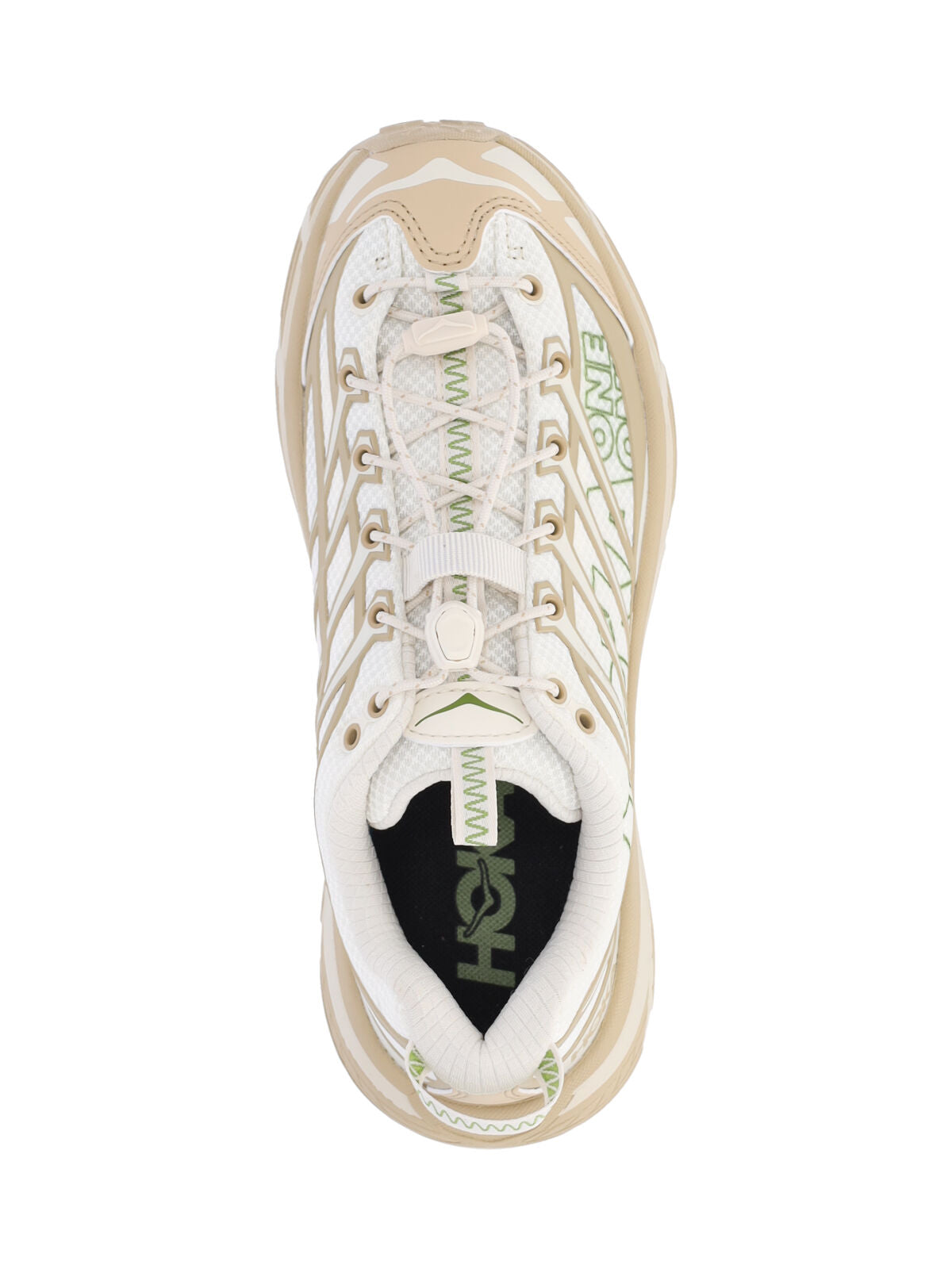 HOKA Sneakers Green Leather