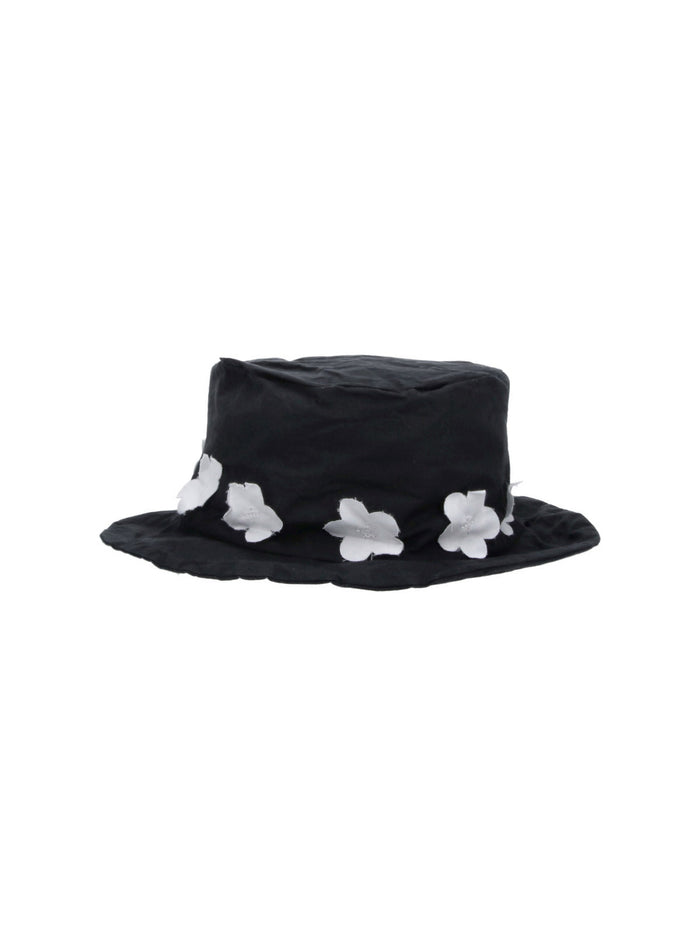 Scha Hats Black Cotton