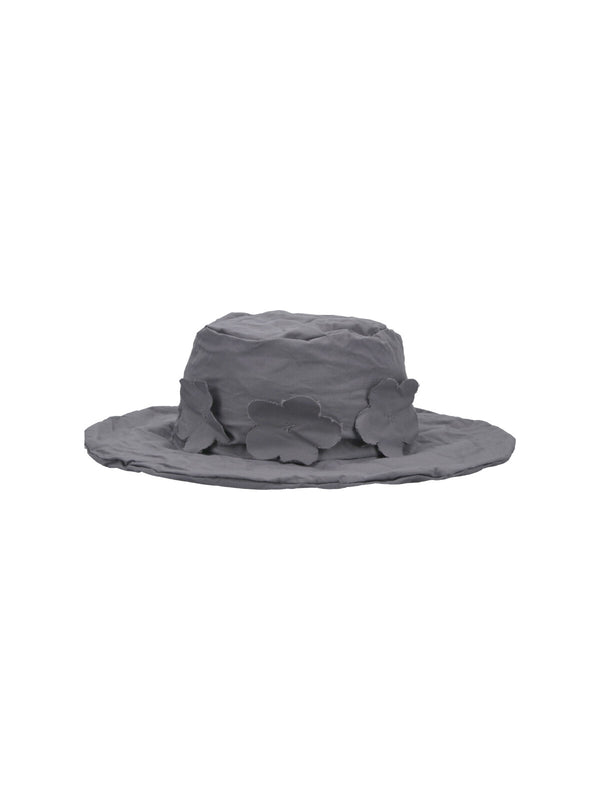 Scha 2010 100% cotton sun hat in gray