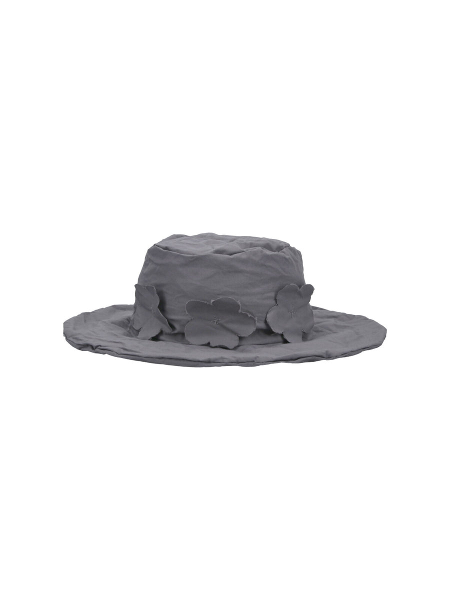 Scha 2010 100% cotton sun hat in gray
