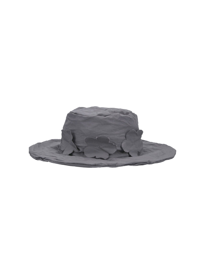 Scha Hats Grey Cotton