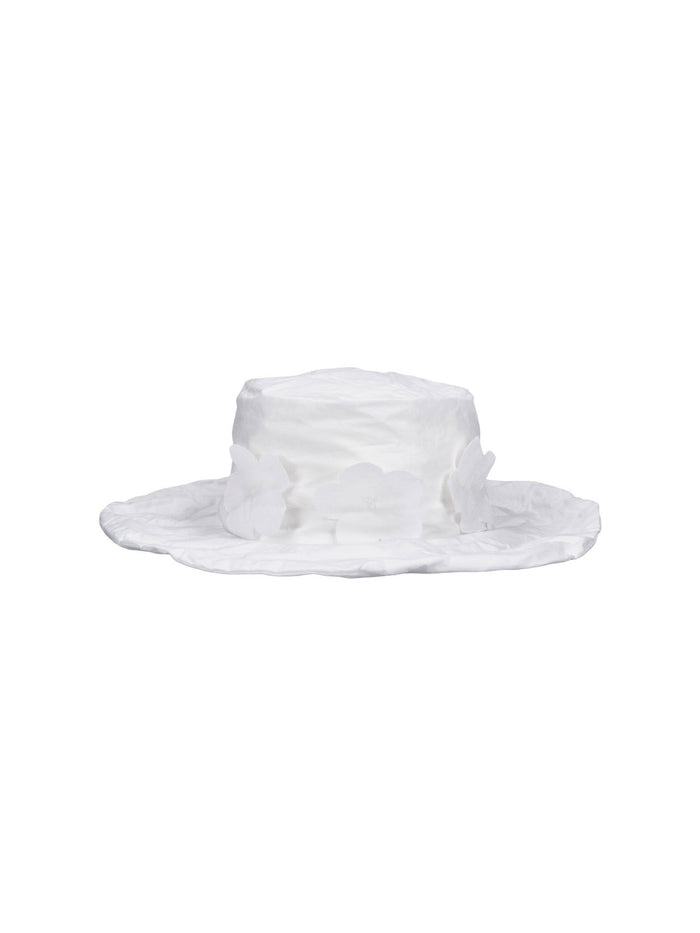 Scha Hats White Cotton