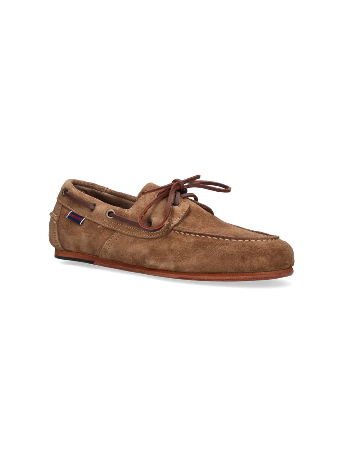 Sebago Flat shoes Brown Leather