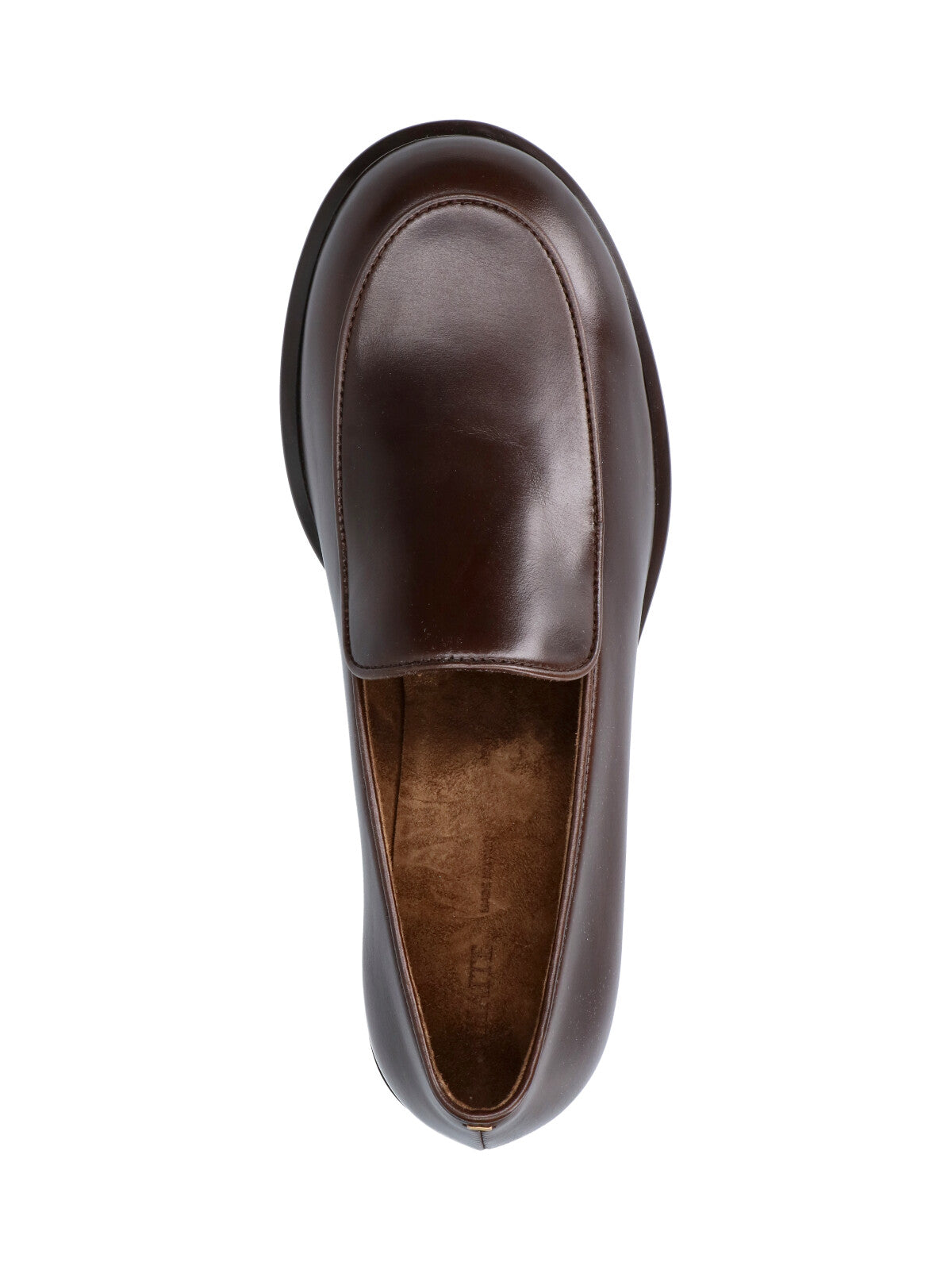 Khaite Flat Shoes Brown Leather