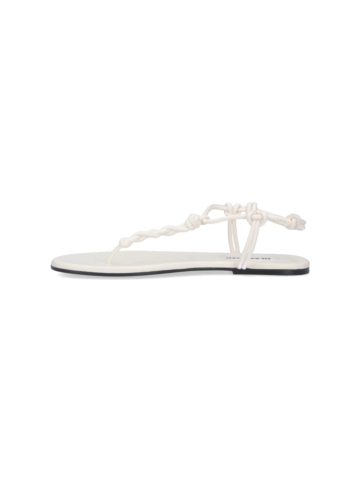 Jil Sander Sandals White Ovine Leather