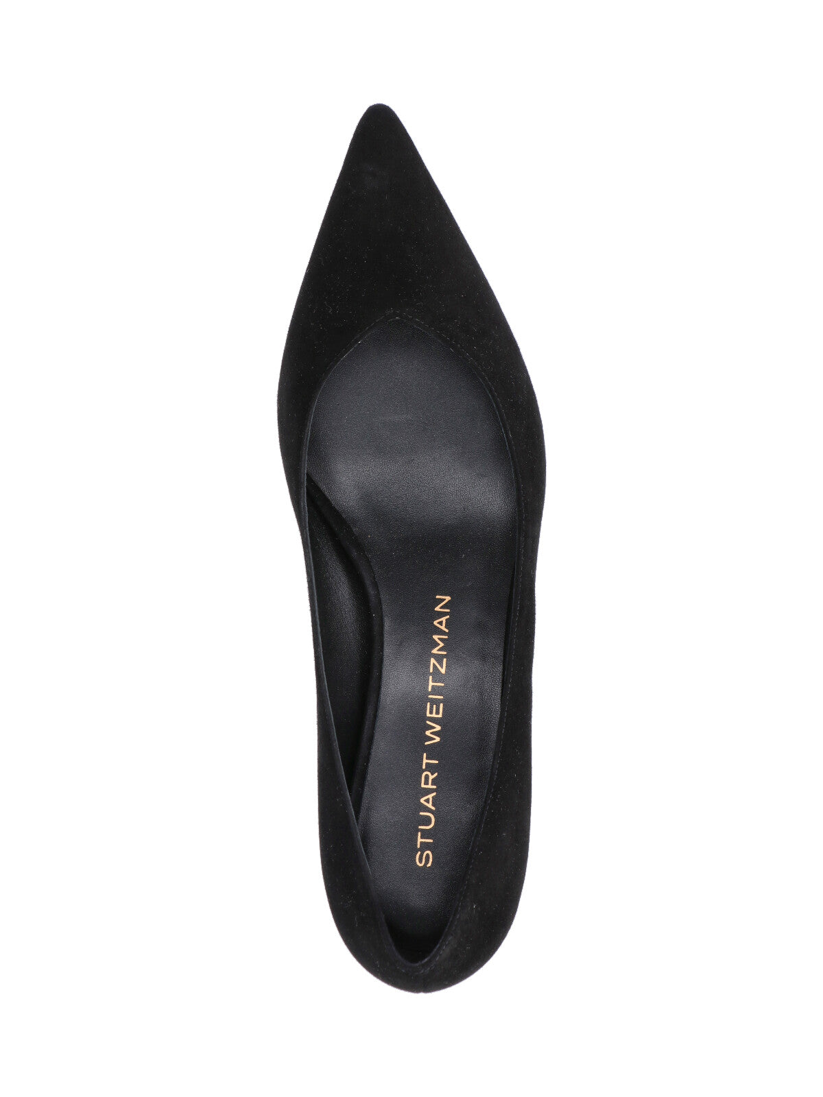 Stuart Weitzman With Heel Black Upper: Goat Leather