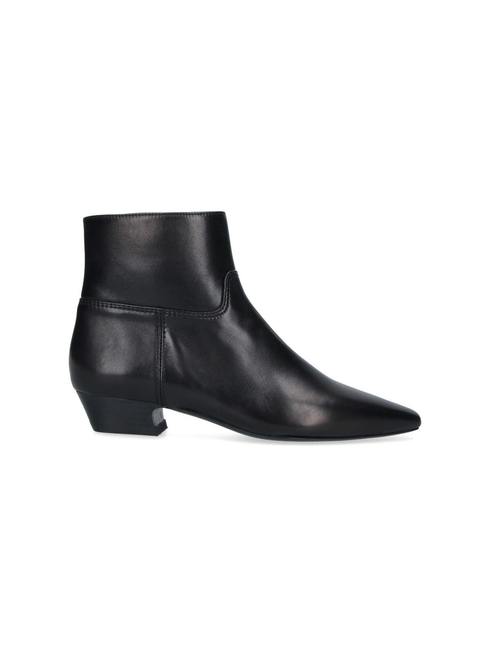 Stuart Weitzman Boots Black Upper: Lamb Leather