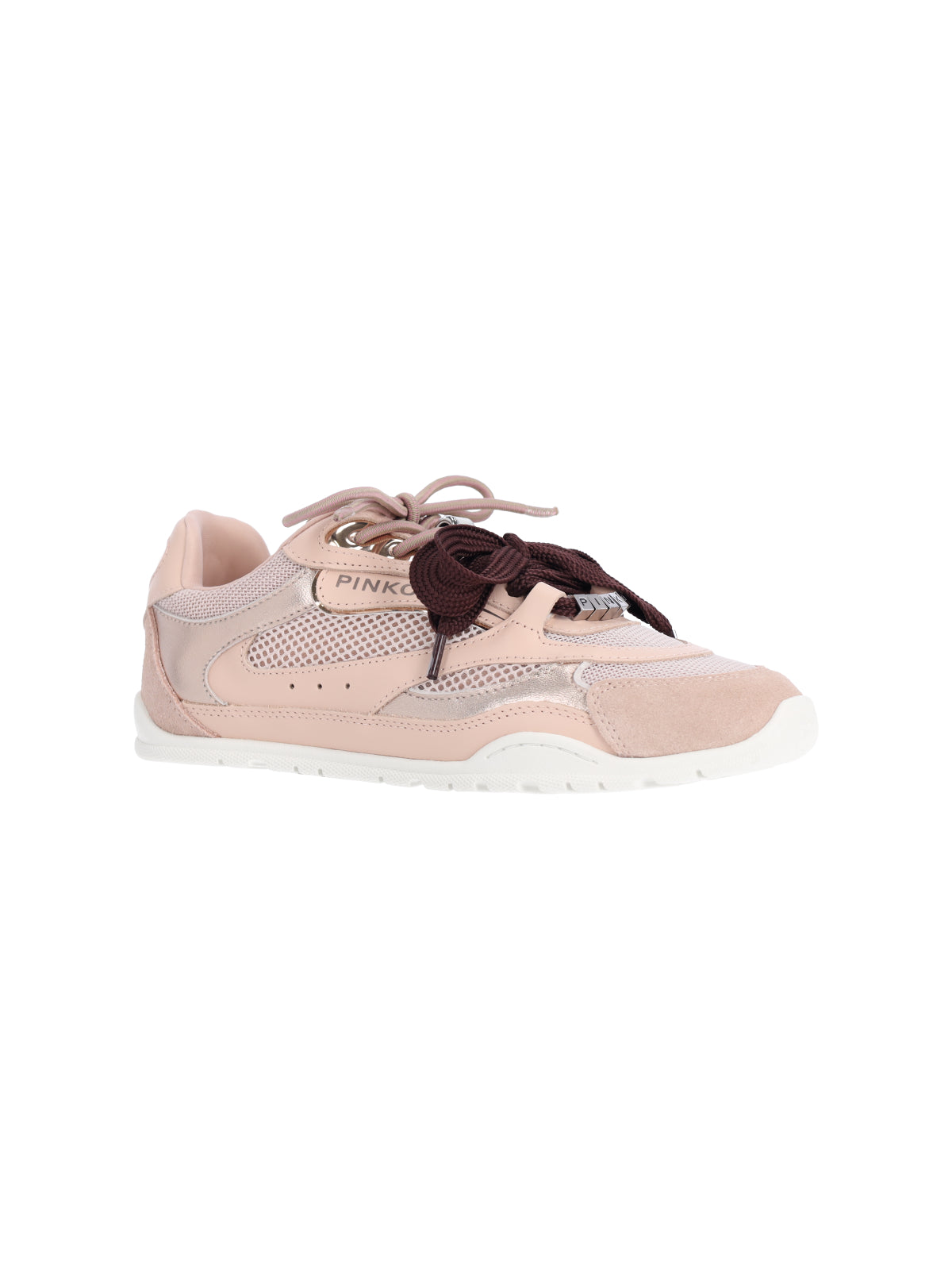 Pinko Sneakers Pink Upper: Cow Leather