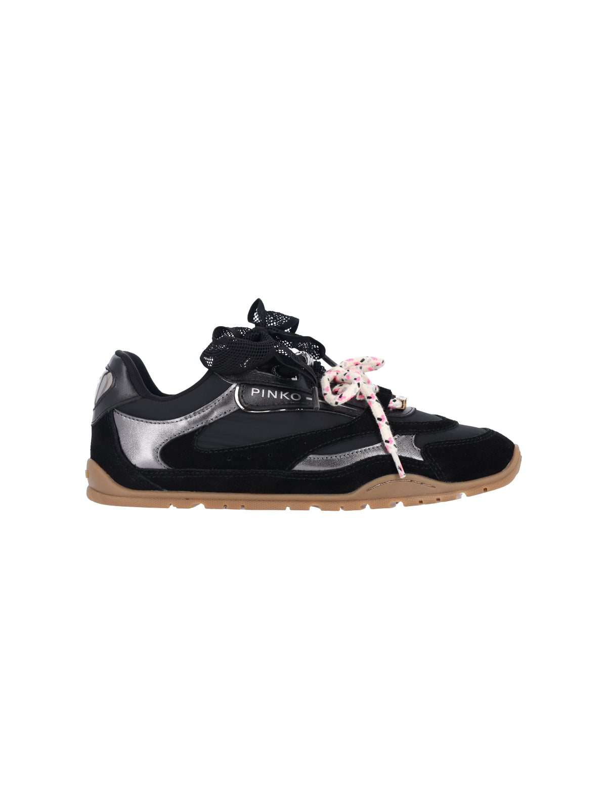 Pinko Sneakers Black Upper: Cow Leather