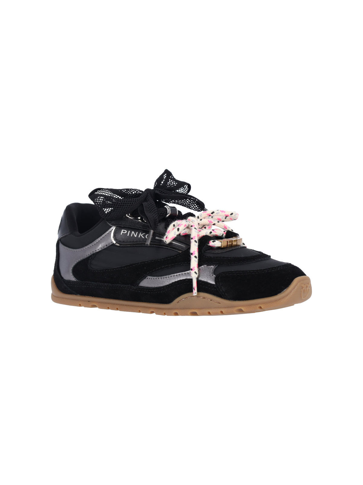 Pinko Sneakers Black Upper: Cow Leather
