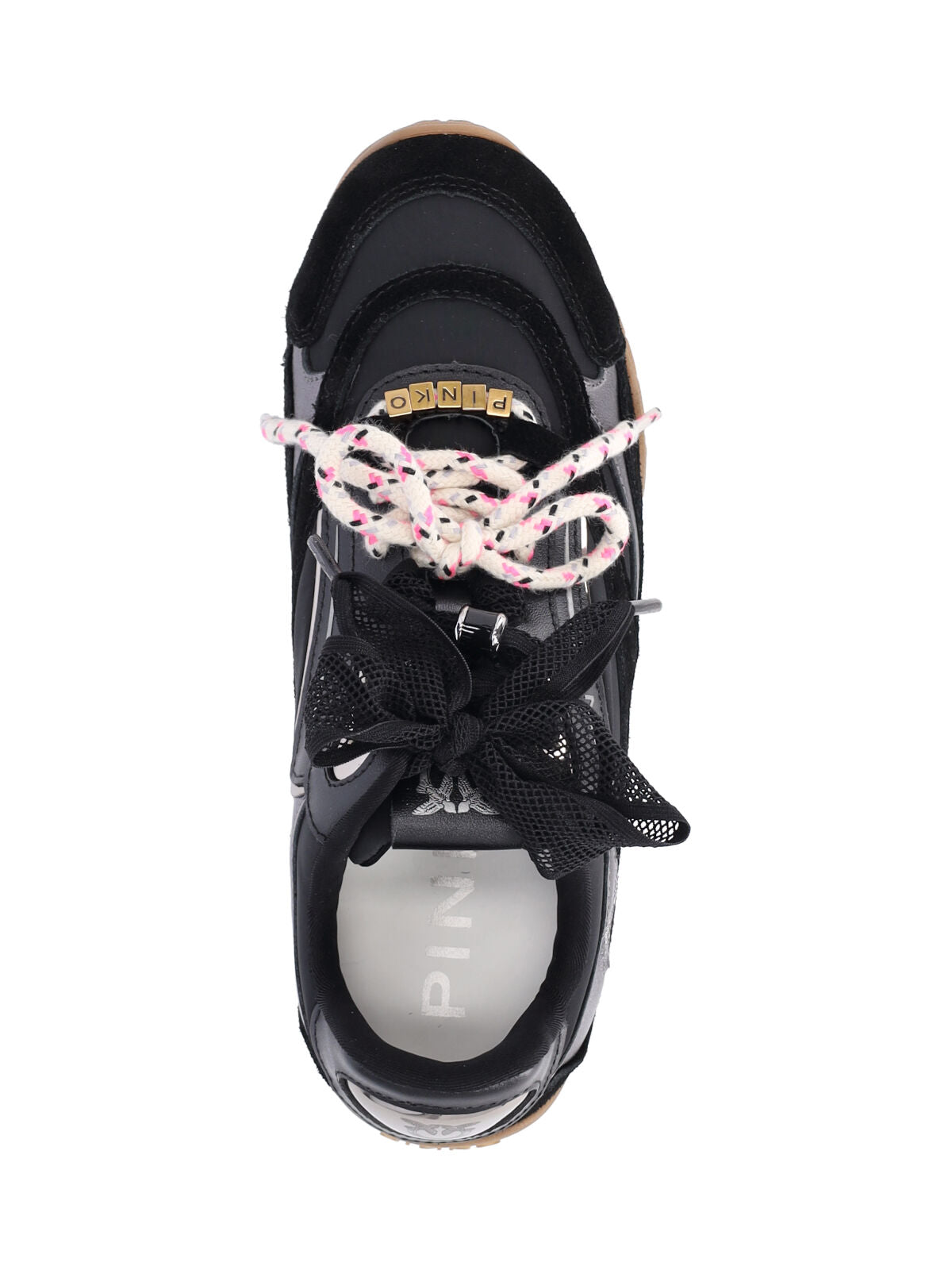 Pinko Sneakers Black Upper: Cow Leather