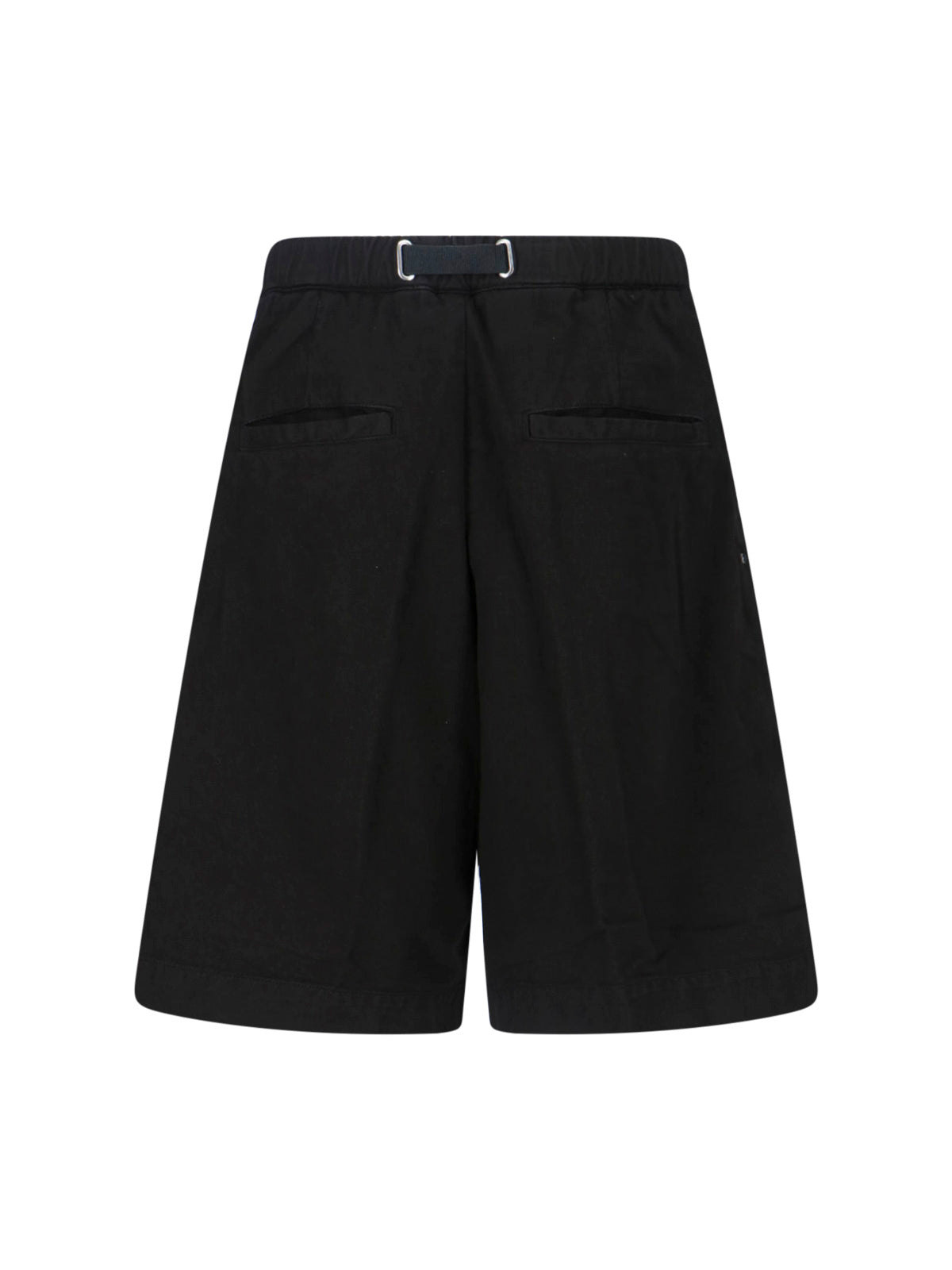 WHITE SAND Trousers Black Cotton