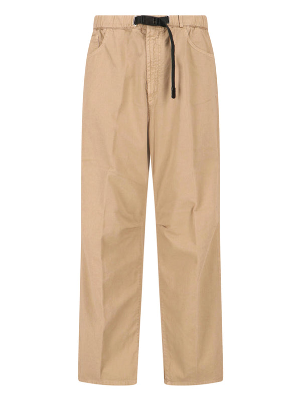White Sand 100% cotton trousers in beige