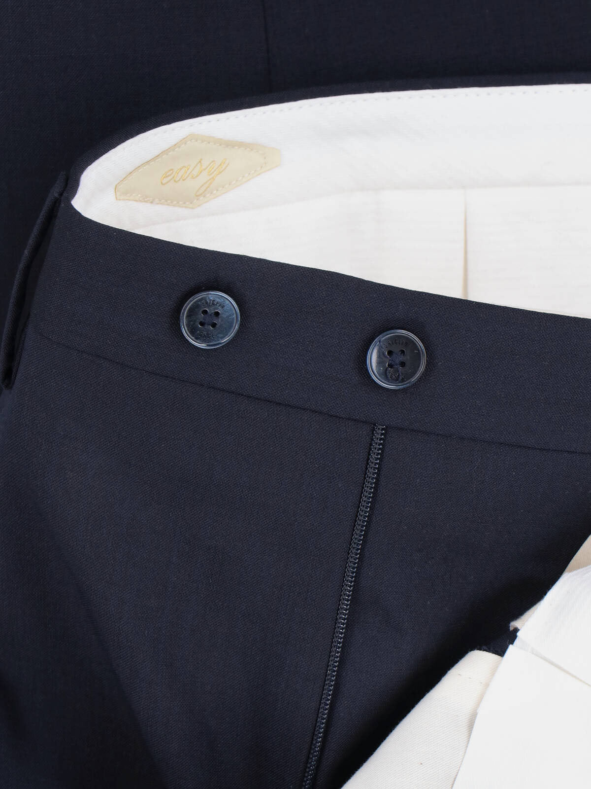 Briglia Trousers Blue Virgin Wool