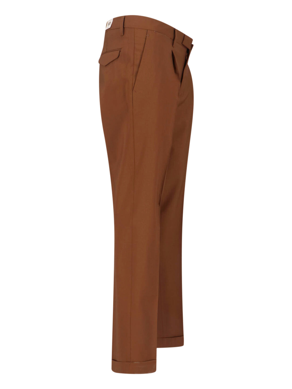 Briglia Trousers Brown Virgin Wool